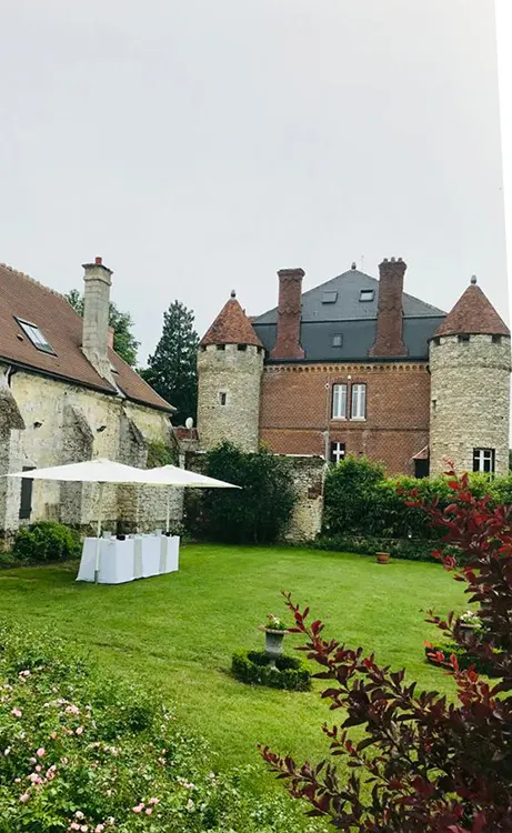 Photo de l'extérieur du Château de la Trye