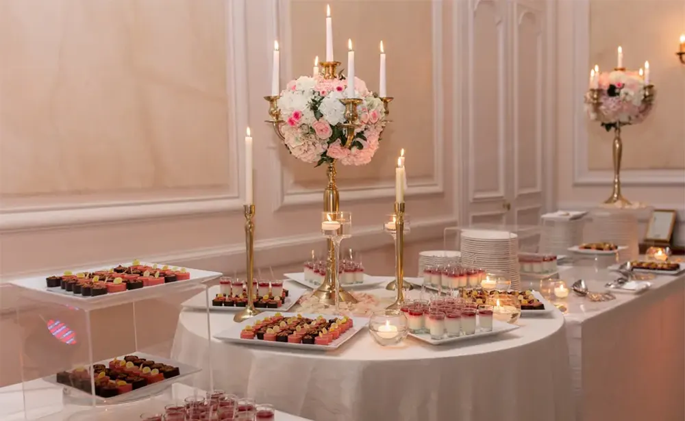 Déco buffet de mariage