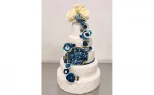 Déco mariage bleu