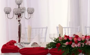 Déco mariage rouge